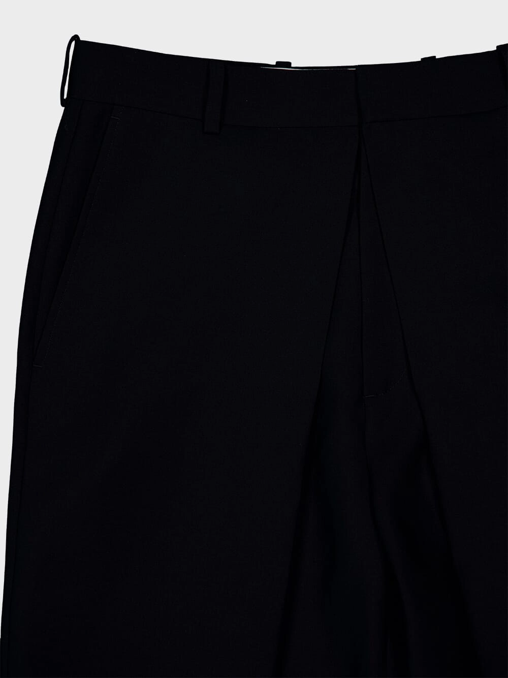 Deep Pleat Tailored Trousers