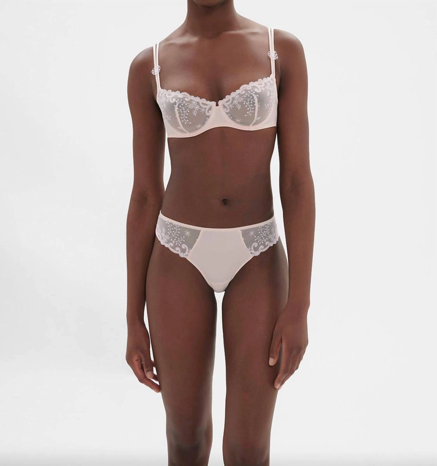 Delice Demi Cup Bra In Blush