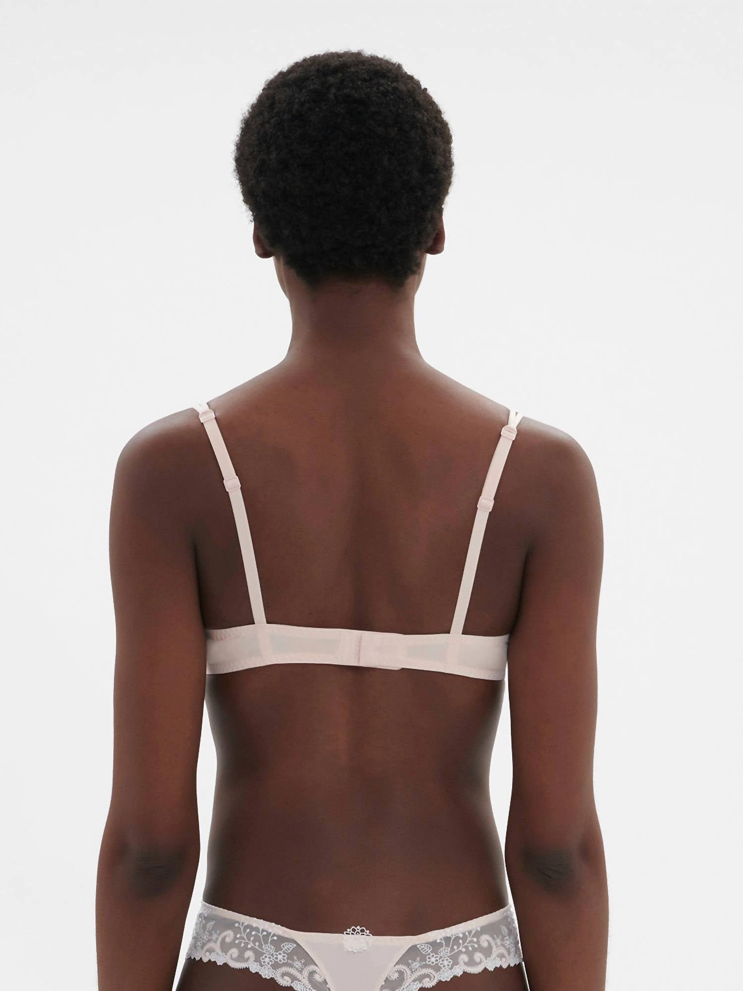 Delice Demi Cup Bra In Blush