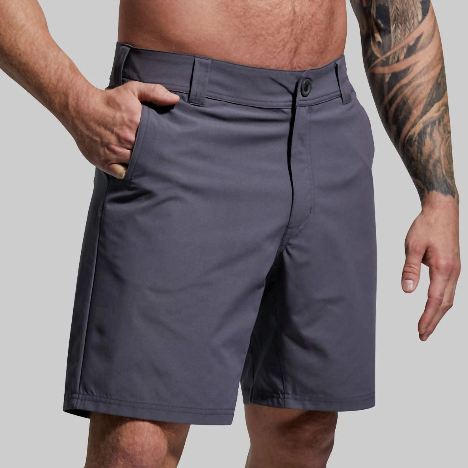 Delta Comfort Shorts In Dark Grey