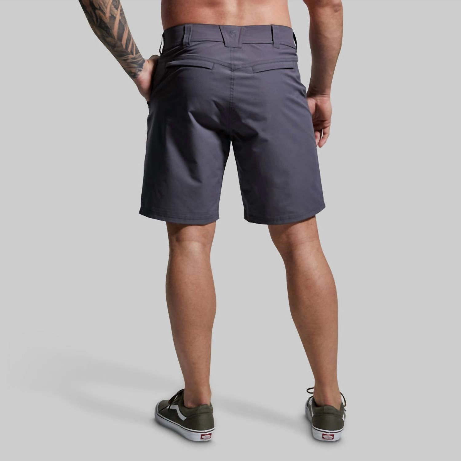 Delta Comfort Shorts In Dark Grey