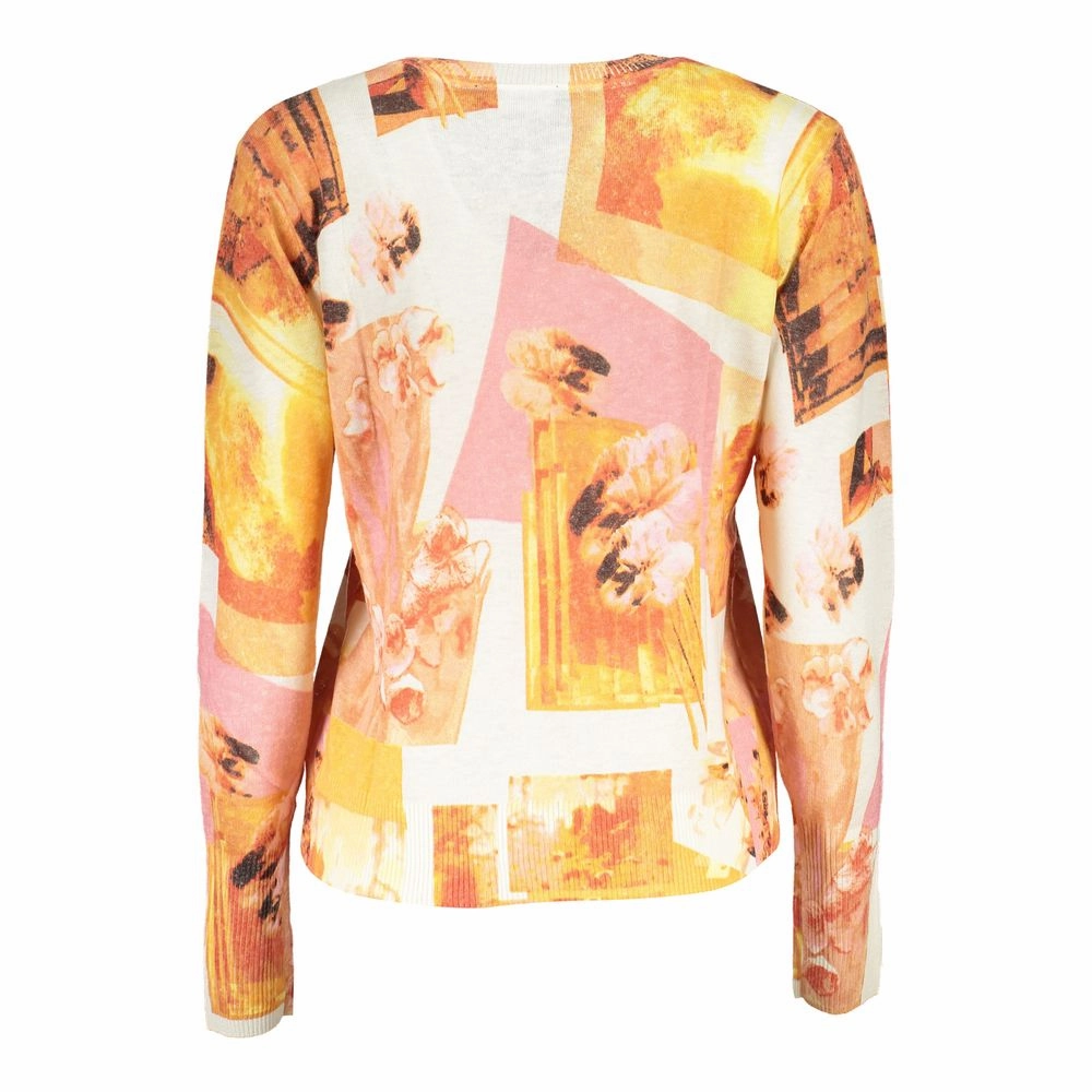 Desigual High Neck Contrast Detail Women's Sweater