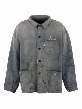Distressed Shirt mens polos clearance