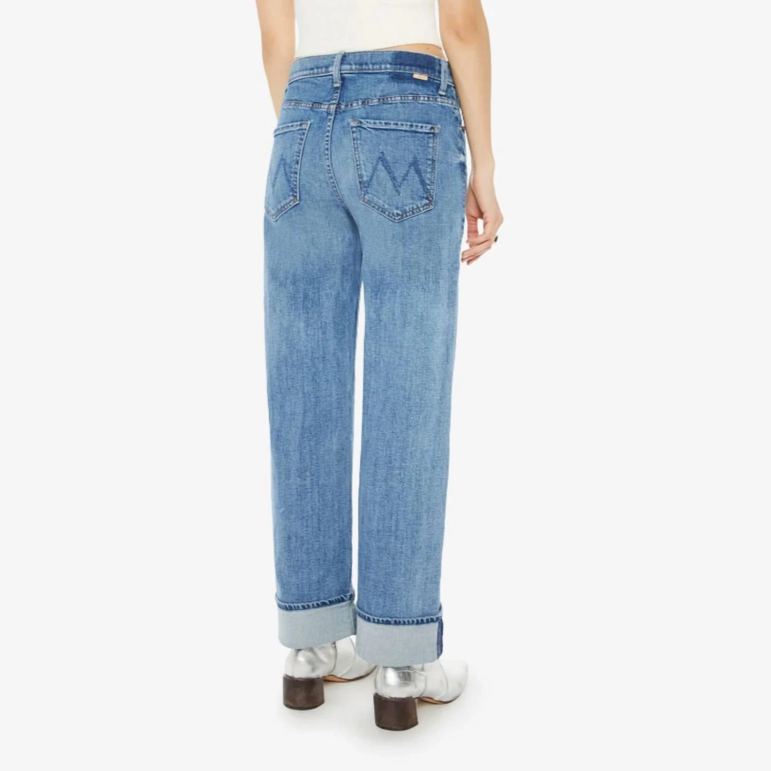 Dodger Flood Cuff Jeans In Toil & Trouble