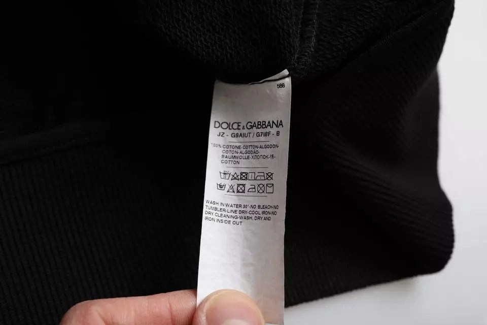 Dolce & Gabbana Camouflage Hooded Sweatshirt Men's Sweater (Pre-Owned)