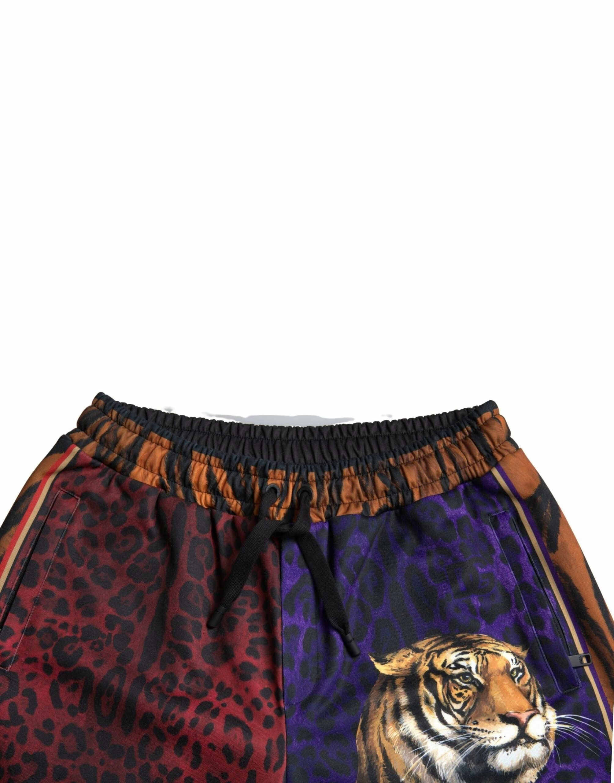 Dolce & Gabbana Chic Bermuda Shorts with Exotic Men's Print