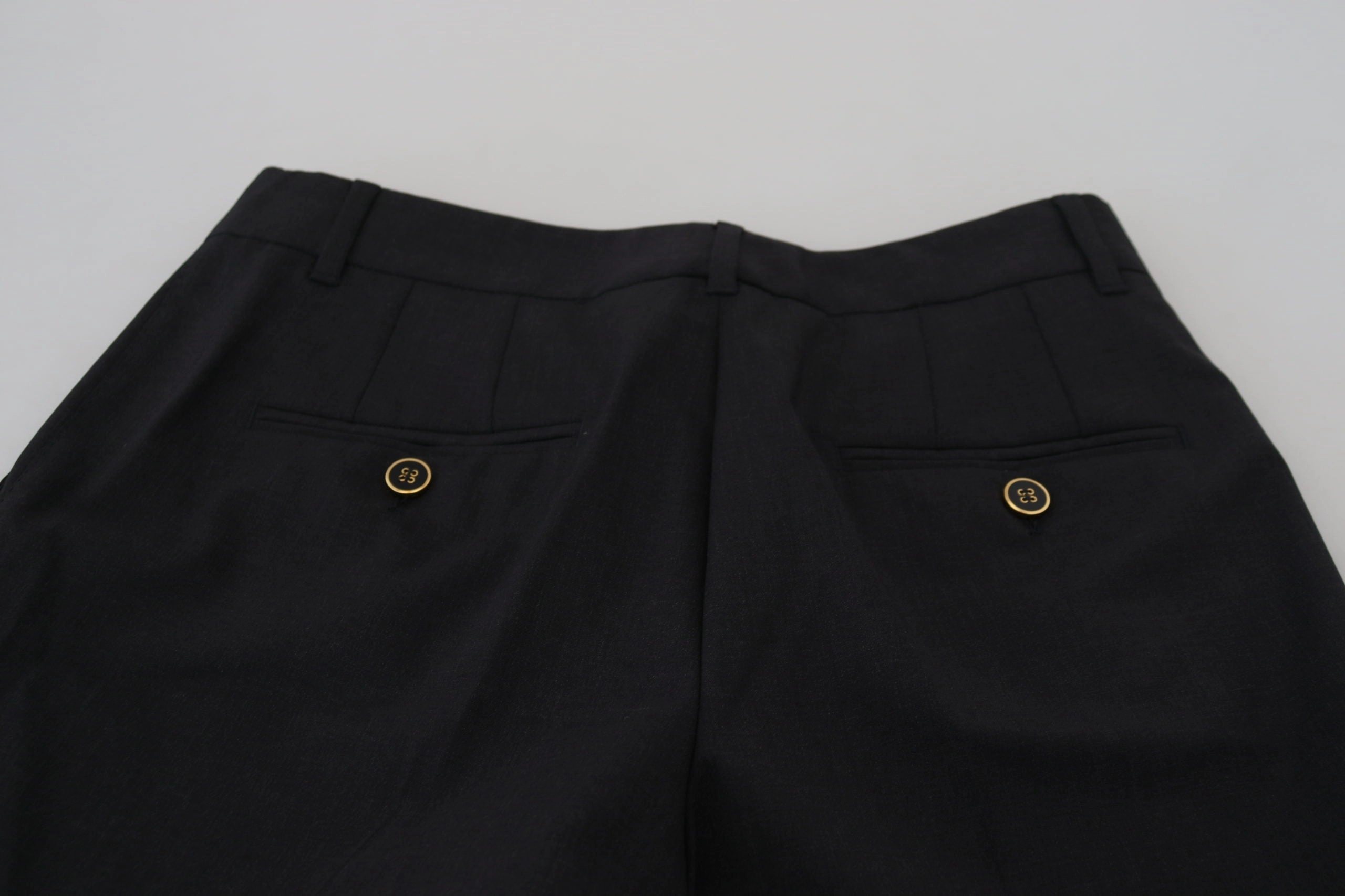 Dolce & Gabbana Chic Wool Blend Pants for Elevated Women's Style