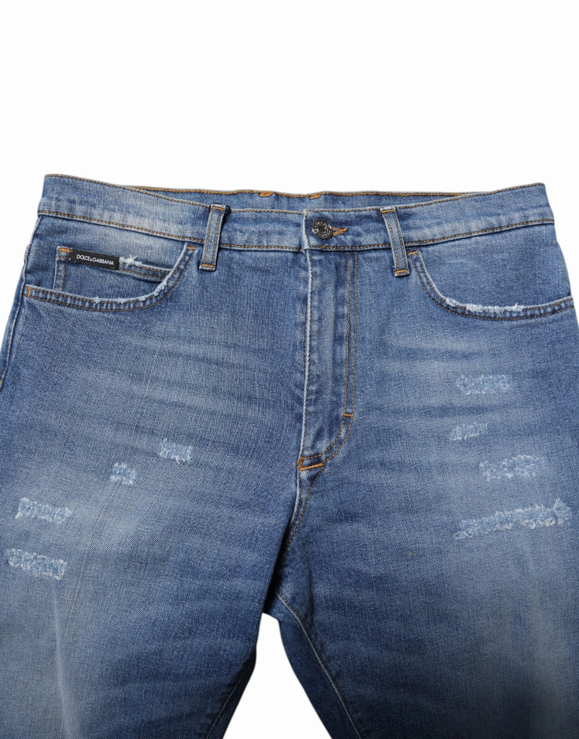 Dolce & Gabbana Cotton Stretch Men Bermuda Men's Shorts