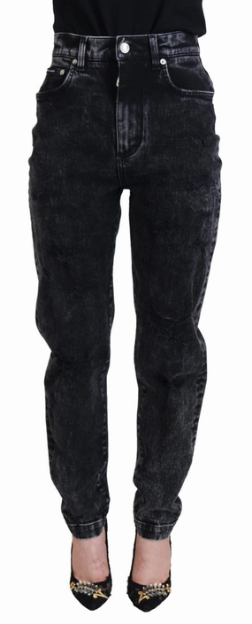 Dolce & Gabbana Elegant blue Women's Pants womens corduroy pants cheap