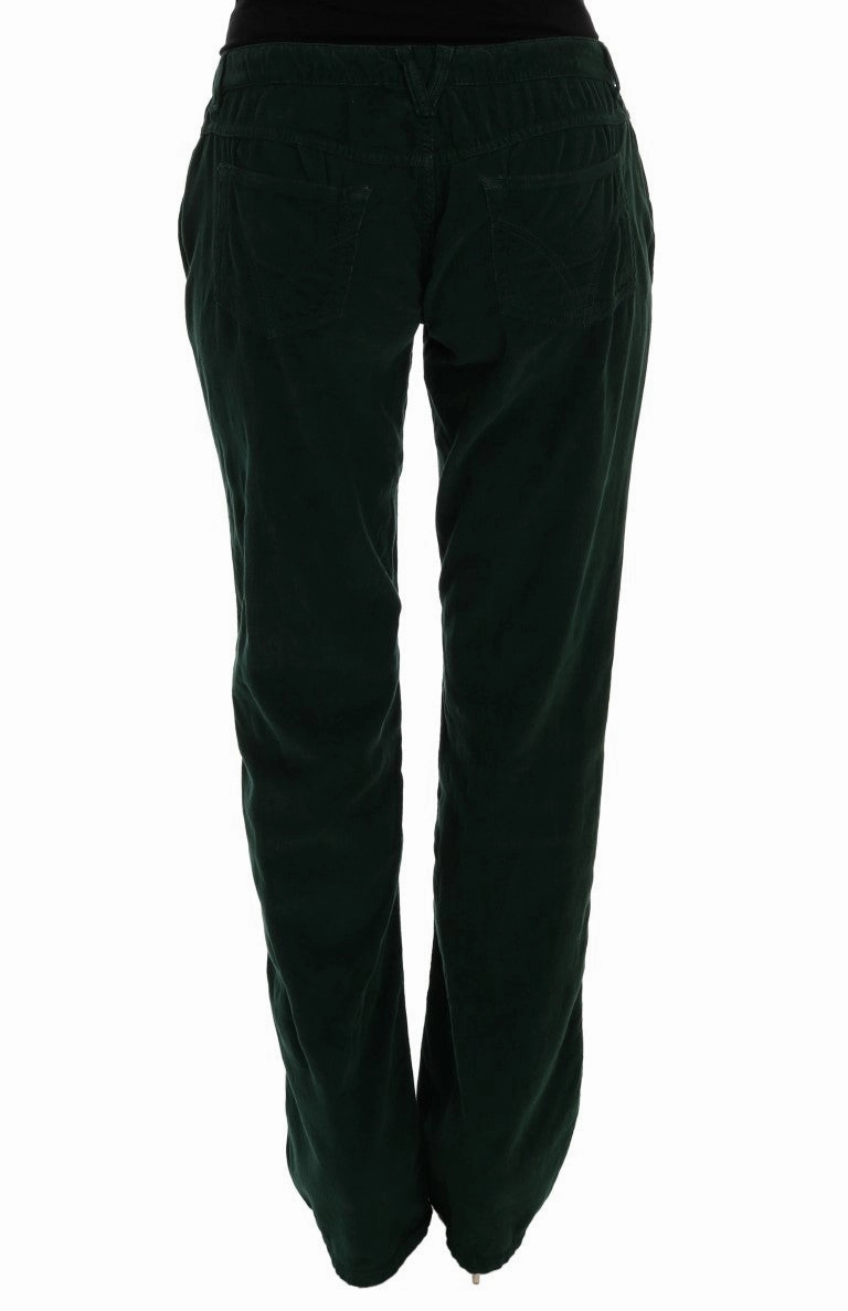Dolce & Gabbana Elegant Cotton Blend Women's Trousers