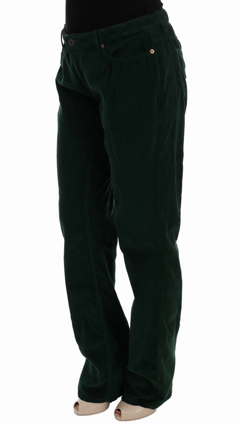 Dolce & Gabbana Elegant Cotton Blend Women's Trousers
