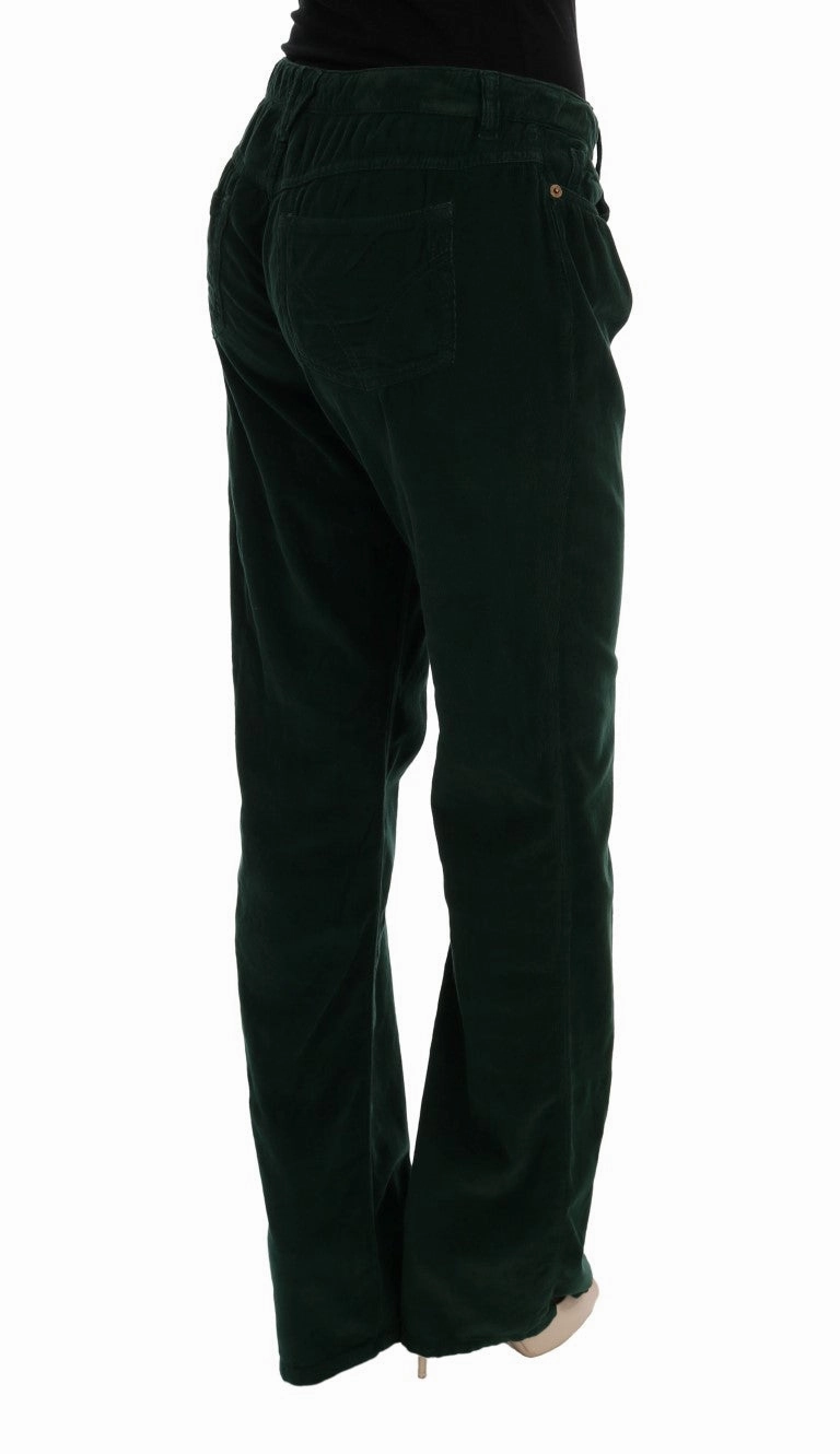 Dolce & Gabbana Elegant Cotton Blend Women's Trousers