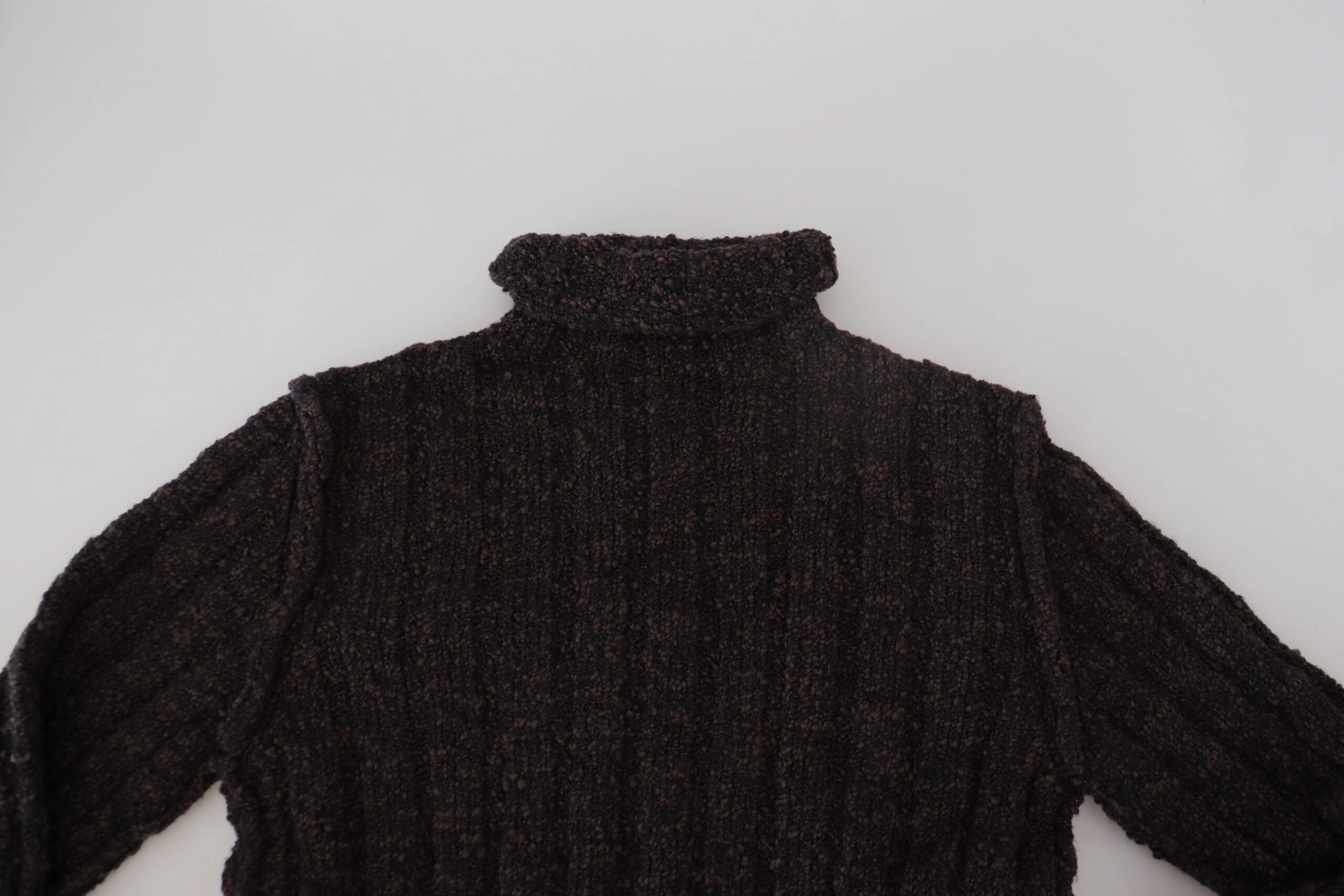 Dolce & Gabbana Elegant Turtleneck Wool-Blend Men's Sweater