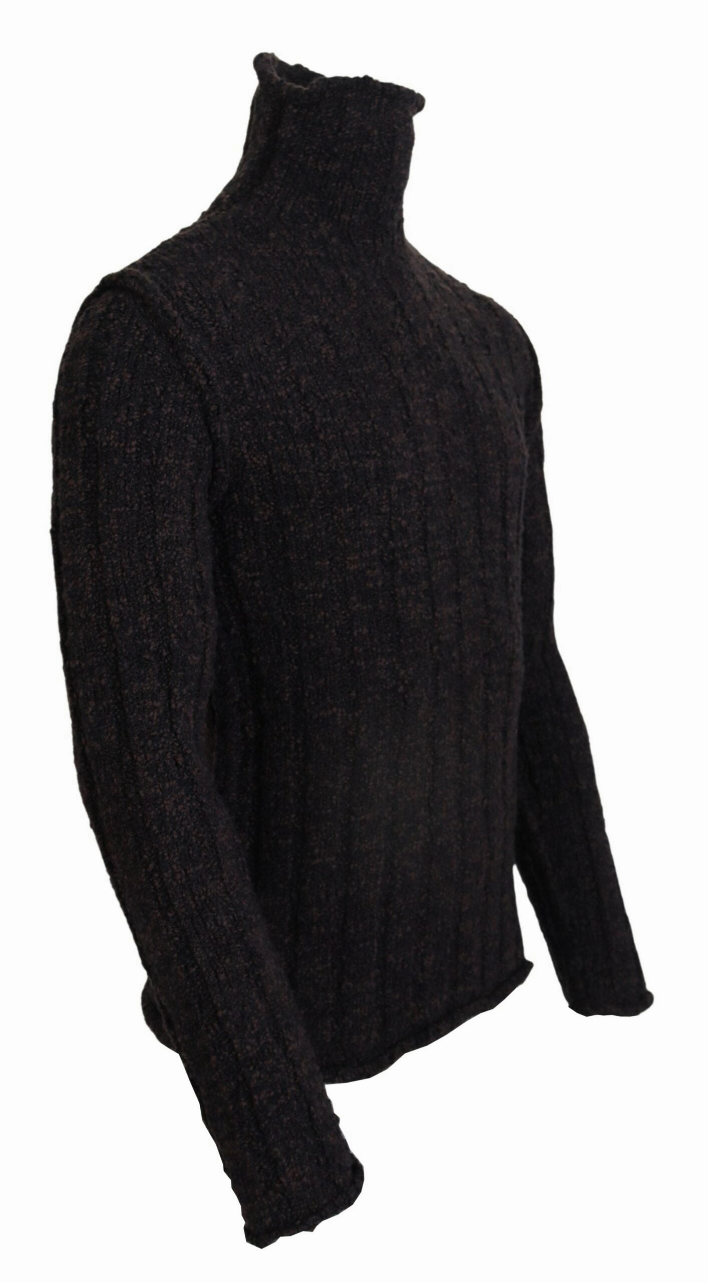 Dolce & Gabbana Elegant Turtleneck Wool-Blend Men's Sweater