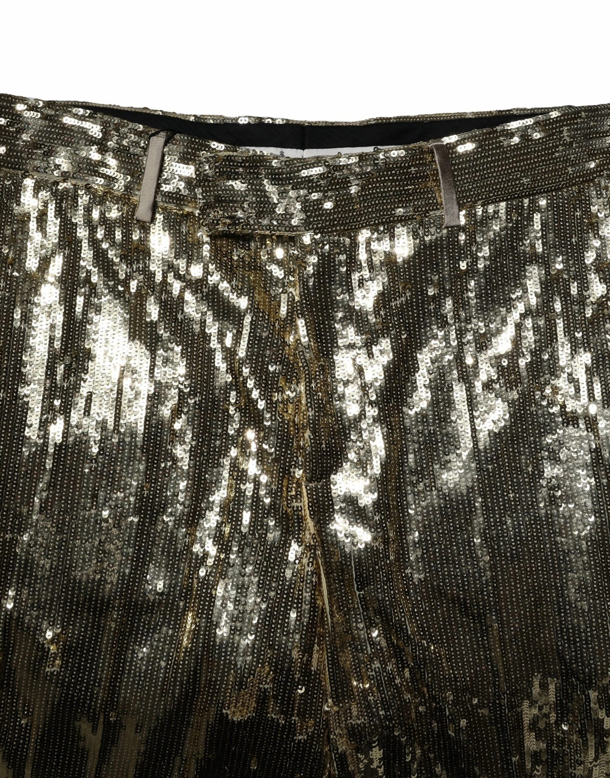 Dolce & Gabbana Sequin Polyester Embellished Bermuda Men's Shorts