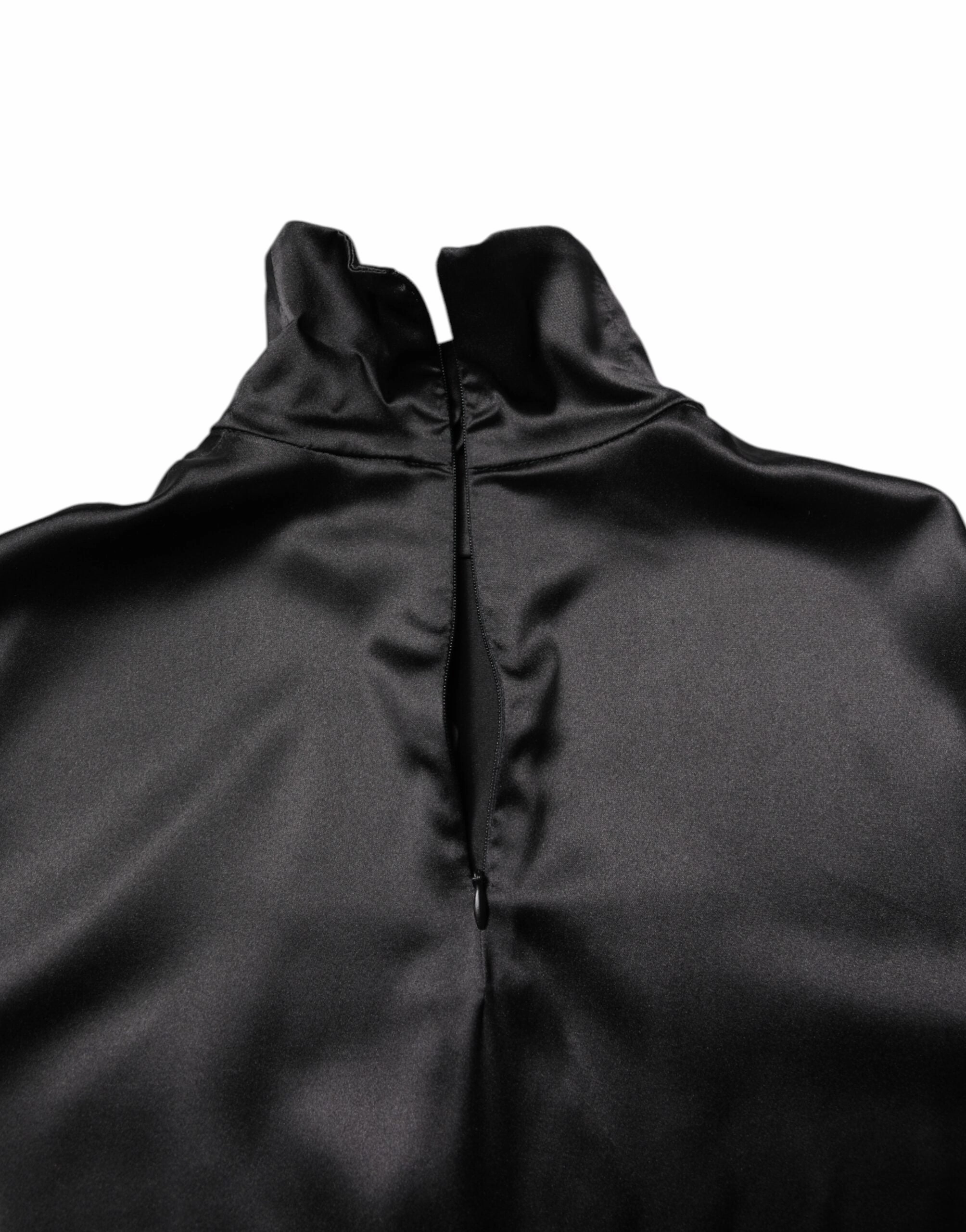Dolce & Gabbana Silk Turtleneck Men Pullover Men's Sweater