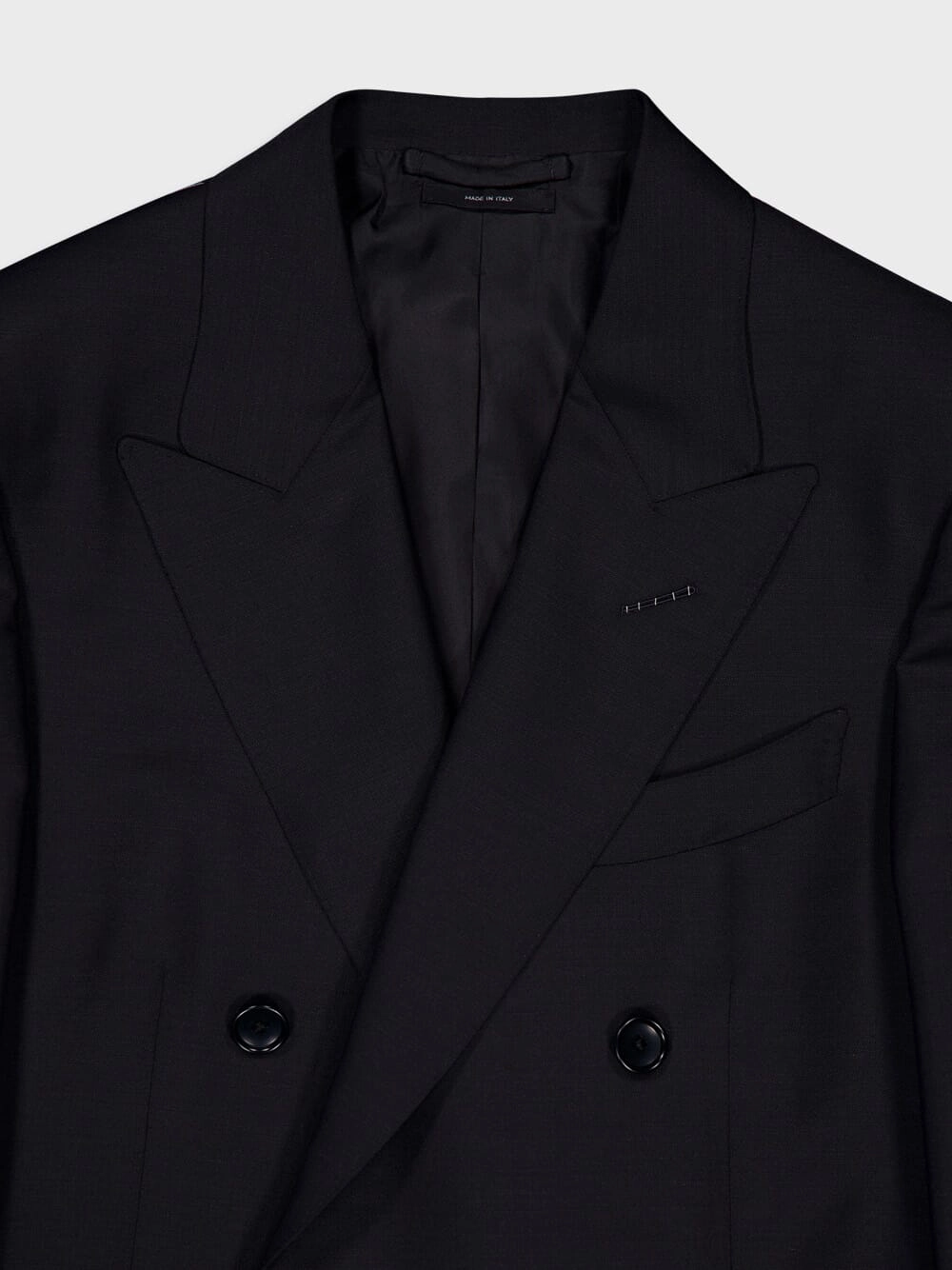 Double-Breasted Mohair-Blend Blazer