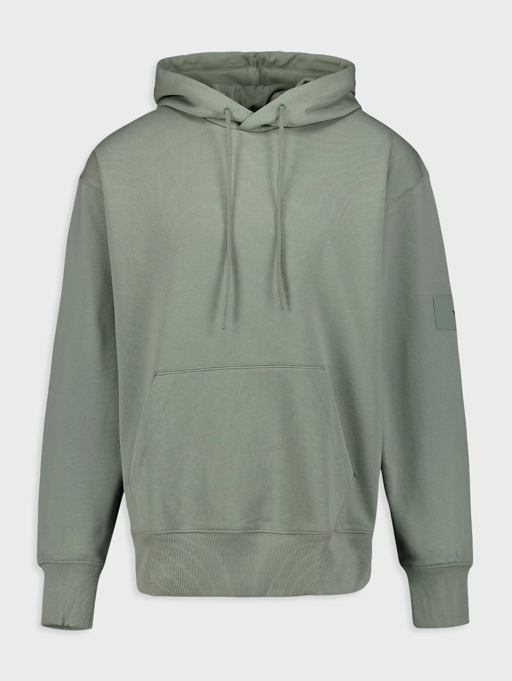 Drawstring Cotton-Blend Hoodie Tops Mens - thermal tops
