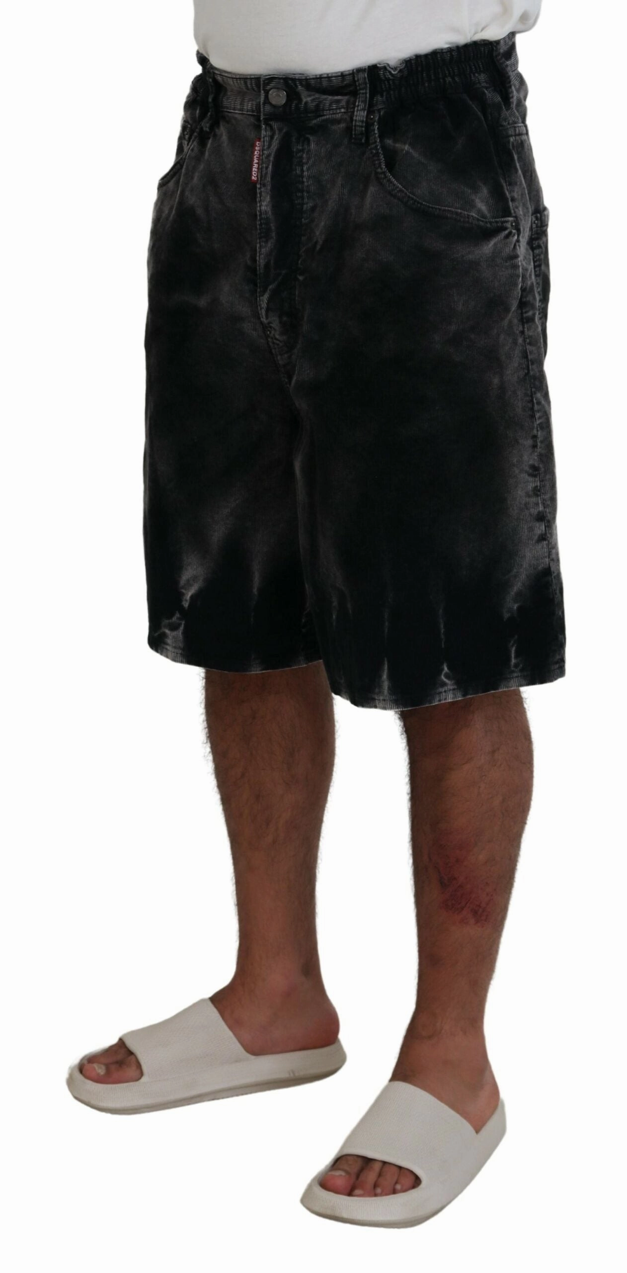 Dsqua  Cotton Corduroy Bermuda Men's Shorts