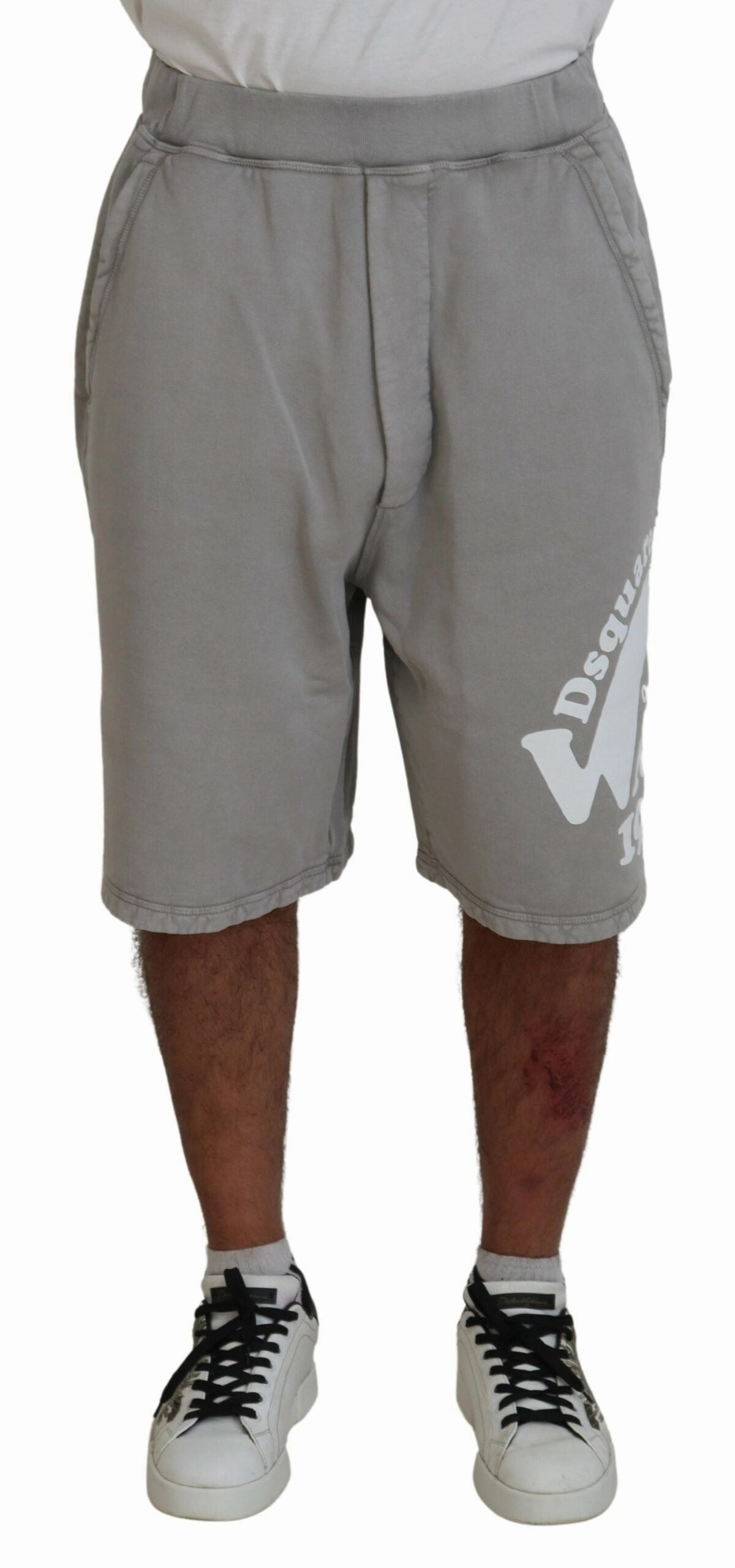 Dsqua  Printed Pull On Men Casual Bermuda Men's Shorts