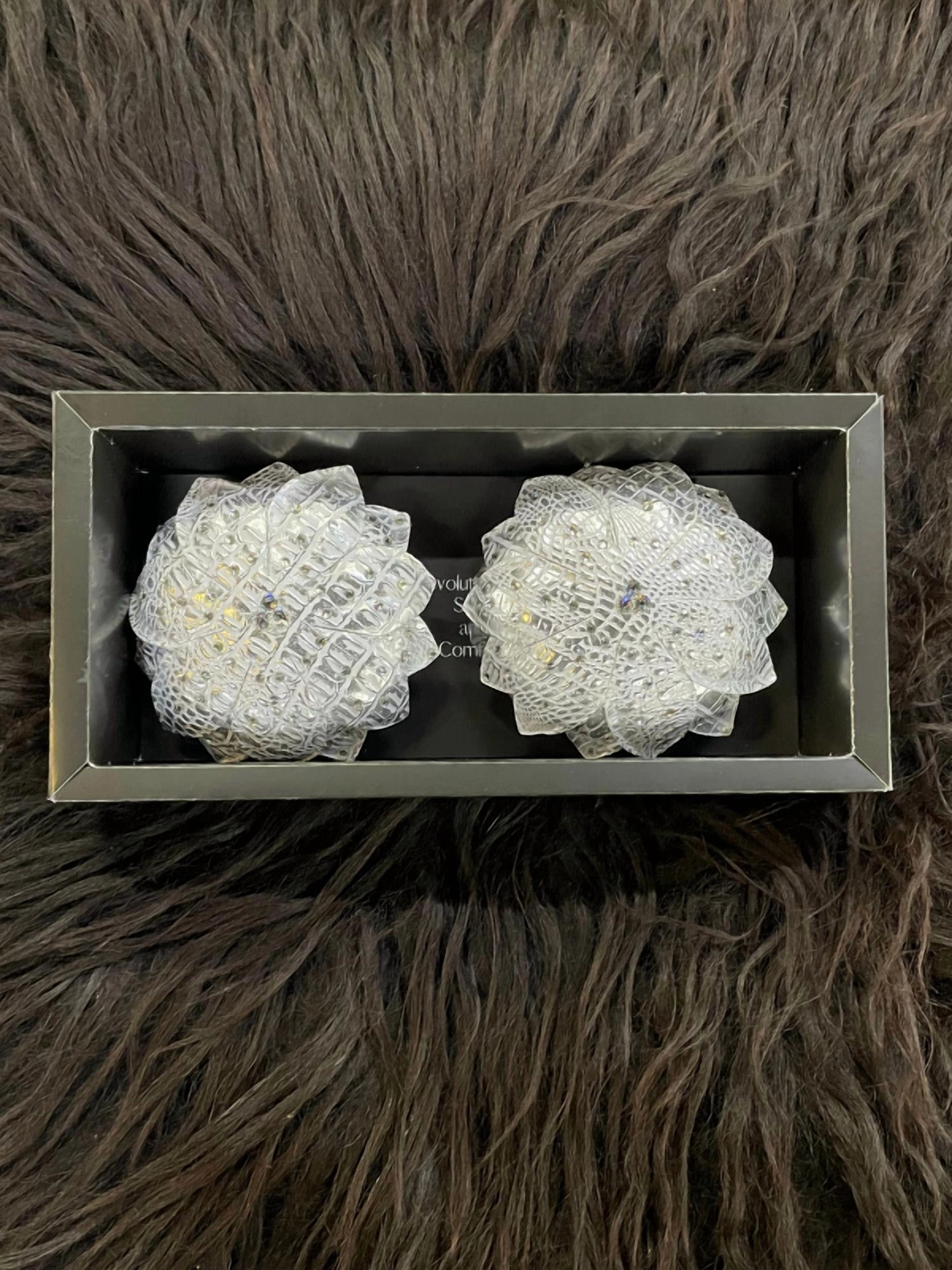 Dubai Nipple Cover In Silver