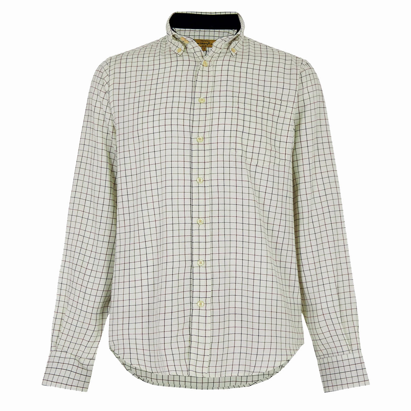 Dubarry Hollymount Tattersall Check L/S Shirt Ox Blood mens tank tops best deals