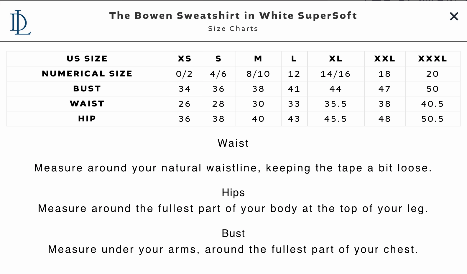 Duffield Lane Bowen Sweatshirt - White