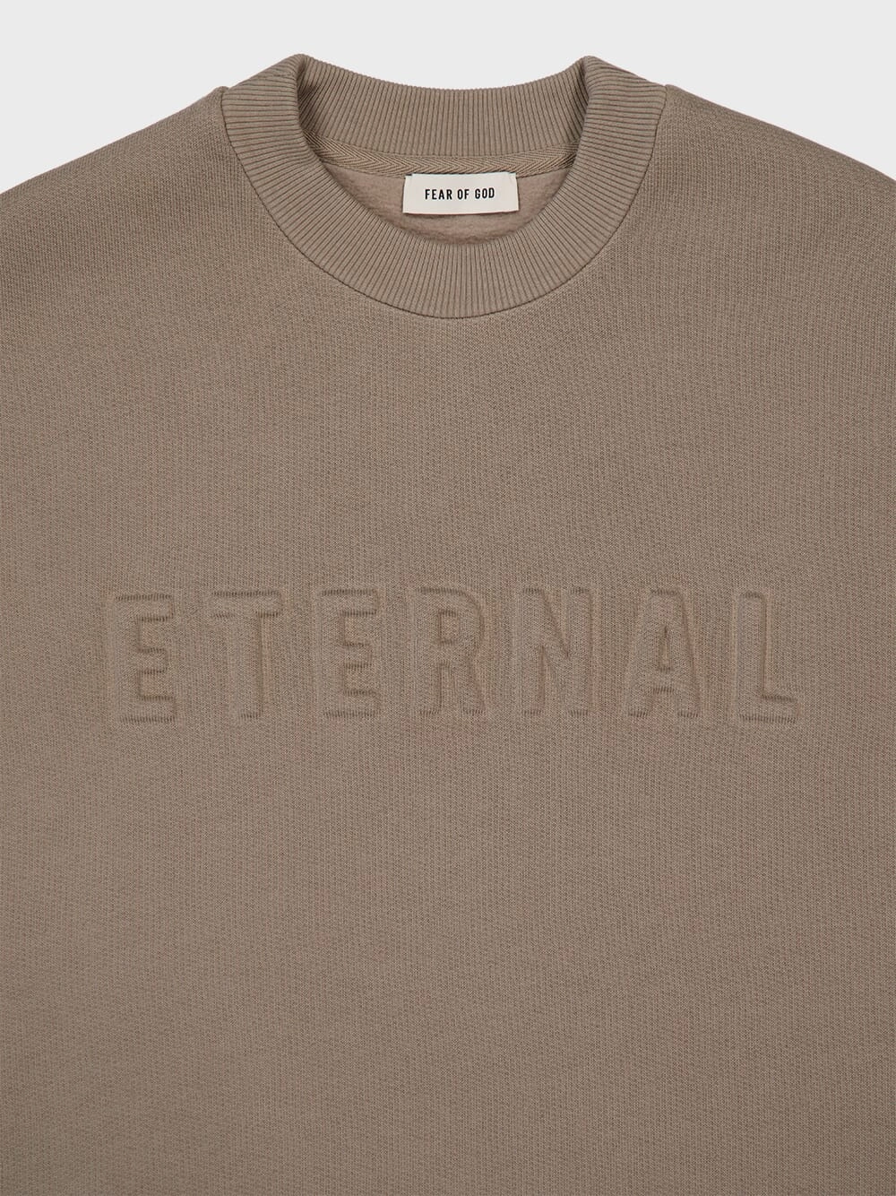 Dusty Beige Eternal Crewneck Sweatshirt