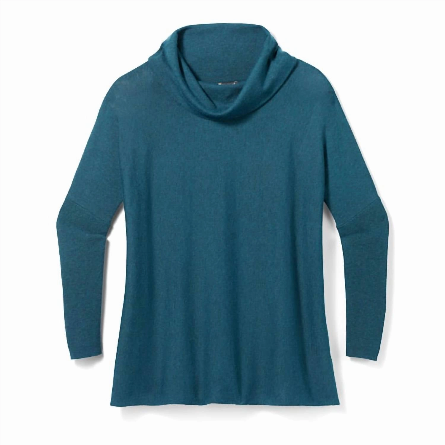Edgewood Poncho Sweater In Twilight Blue