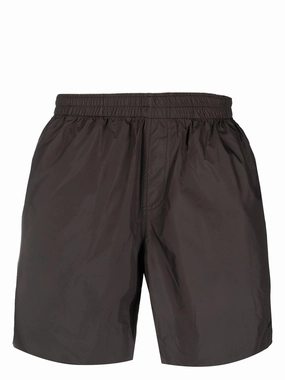Elasticated-Waistband Swim Shorts cheap mens pants online