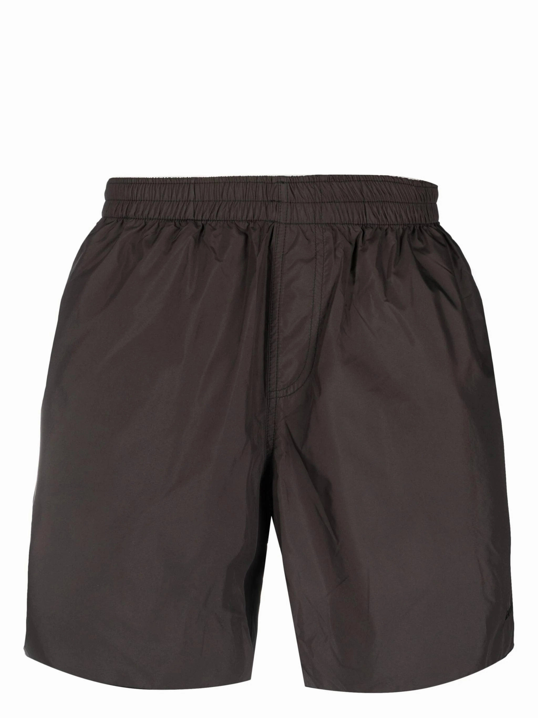 Elasticated-Waistband Swim Shorts cheap mens pants online