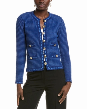 Elie Tahari The Jane Cardigan Tops Womens - camisoles best price