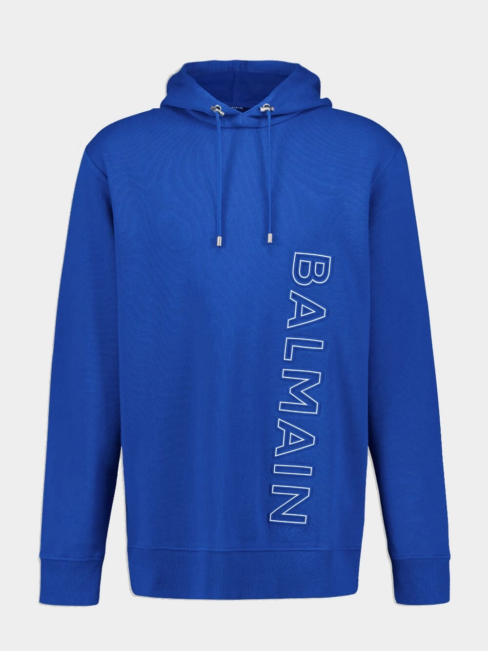 Embossed-Logo Drawstring Hoodie Tops Mens - thermal tops