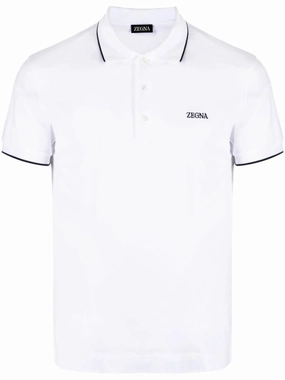 Embroidered-Logo Polo Shirt discount mens shirts