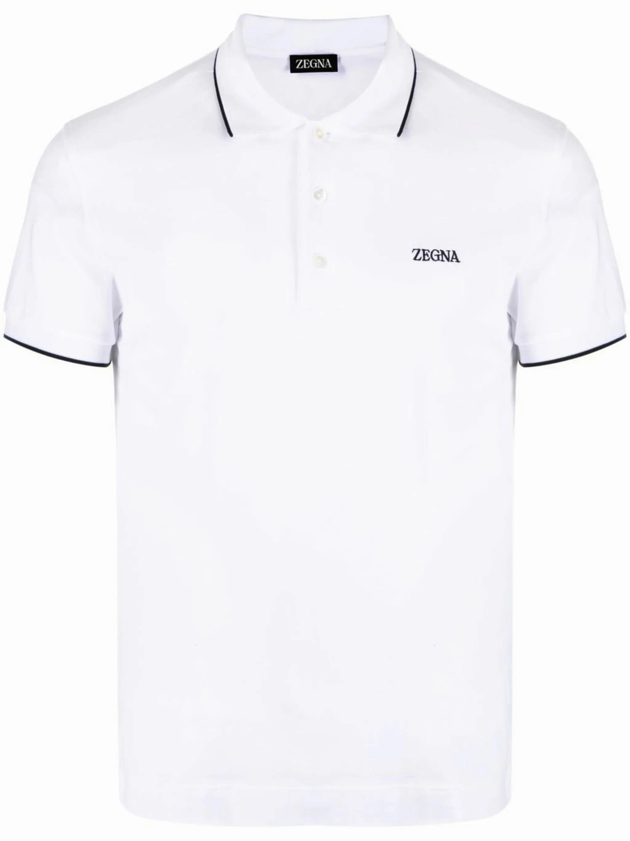 Embroidered-Logo Polo Shirt discount mens shirts