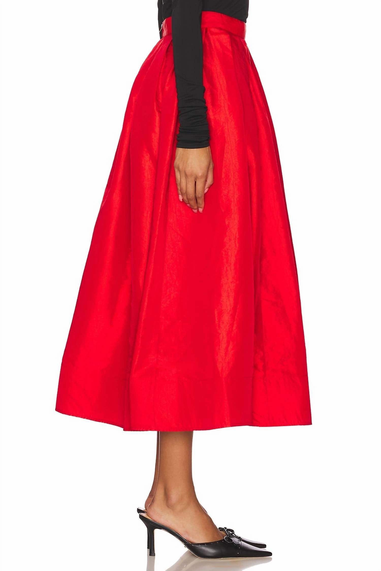 Emilia Skirt In Red