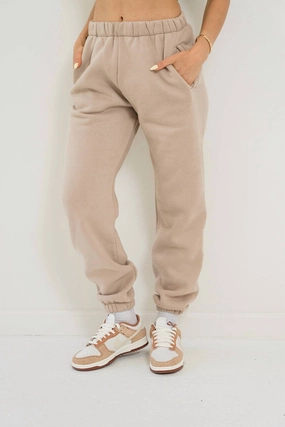 Emily Jogger In Taupe womens gaucho pants sale