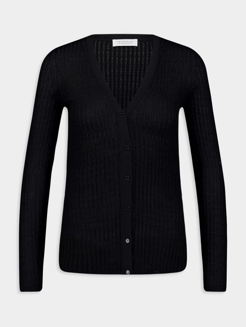 Emma Pointelle-Knit Cashmere And Silk-Blend Cardigan Knitwear Womens - women's knitwear cheap