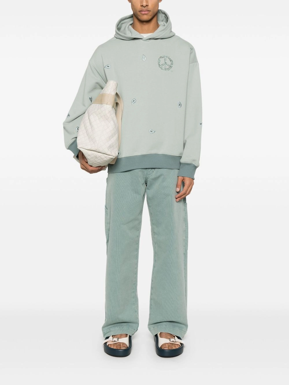 Emporio Armani Men's Sweaters Clear blue