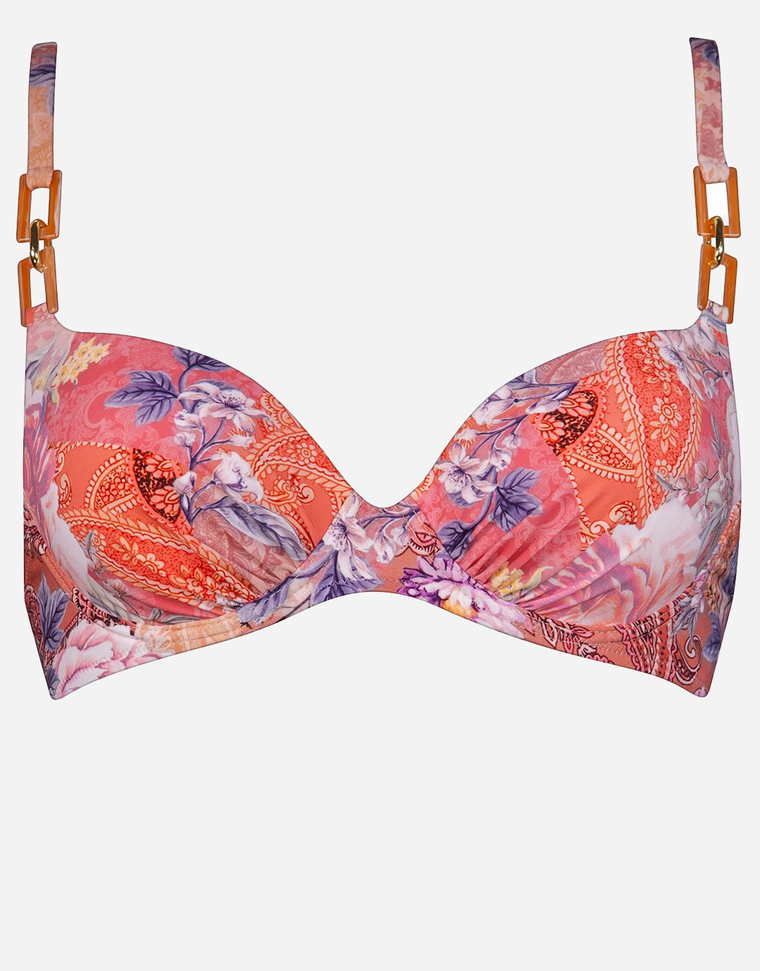 Euphoria Gathered Underwired Bikini Top - Rose Infusion Swim Womens - one-pieces cheap