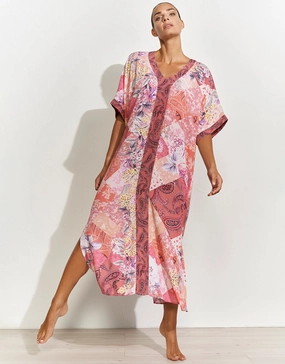 Euphoria Maxi Kaftan - Rose Infusion Swim Womens - swimwear sale