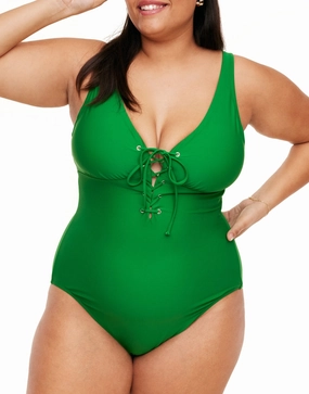 Evangeline Women's Plus-Size Swimwear One Piece Swim Womens - push-up swimsuits cheap