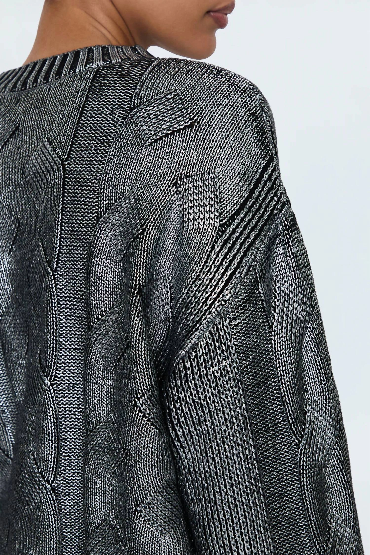 Everly Sweater In Gilded Midnight