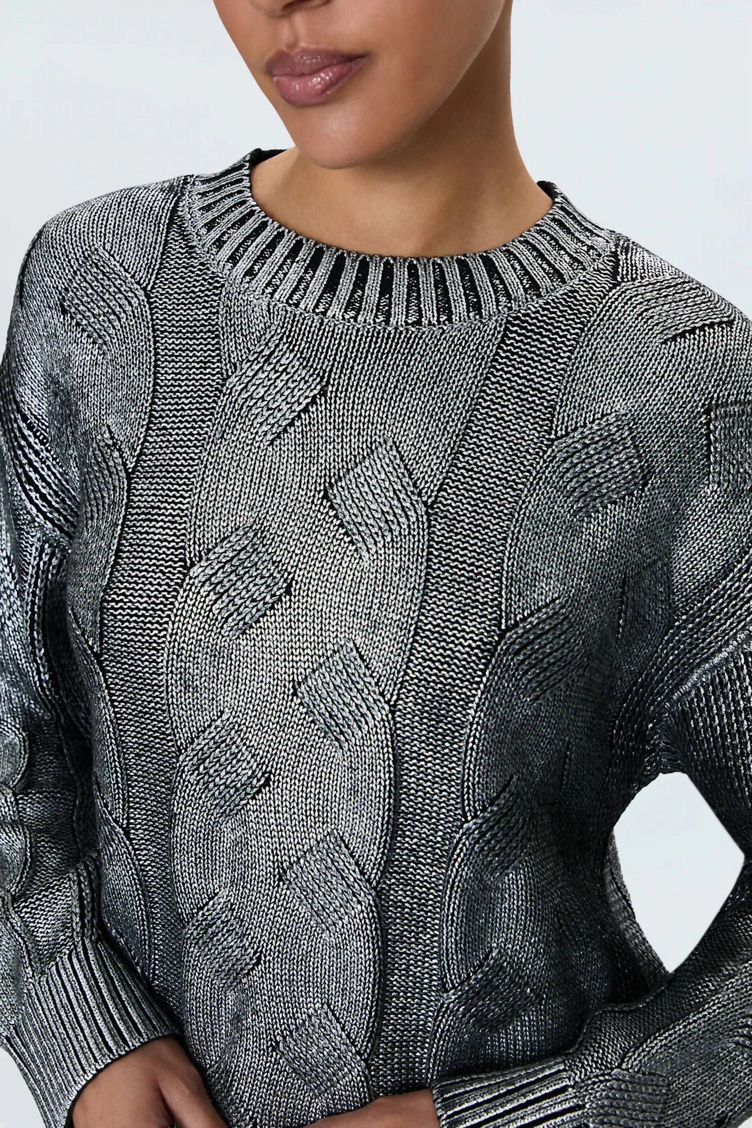 Everly Sweater In Gilded Midnight