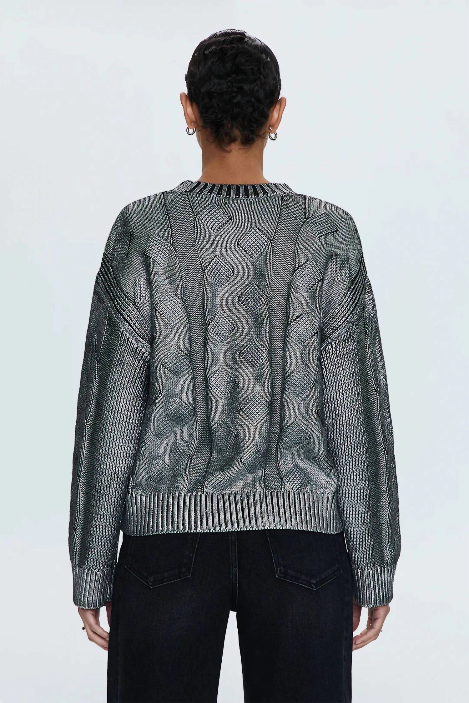 Everly Sweater In Gilded Midnight