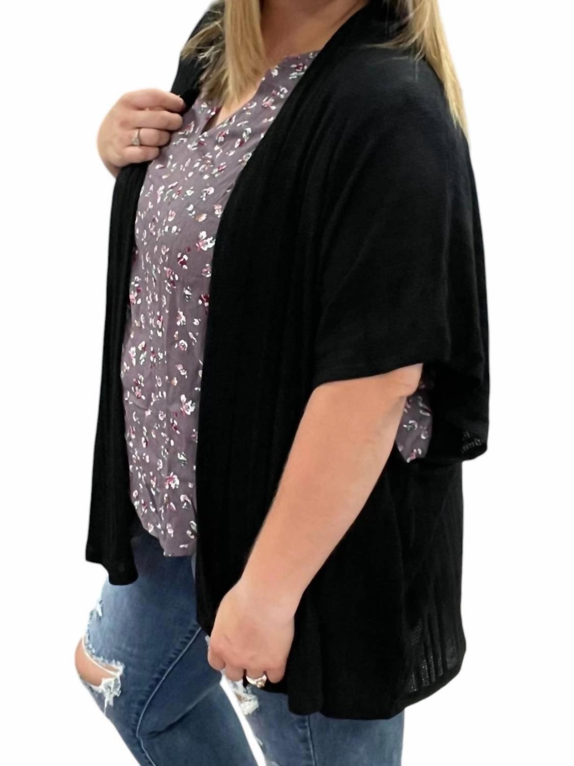 Everyday Cardigan In Black