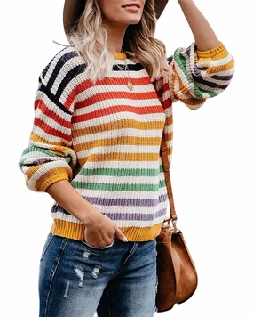 EVIA Sweater Tops Womens - bodysuits clearance