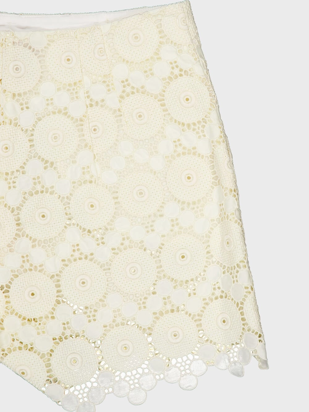 Evil Eye Ivory Margarita Shorts