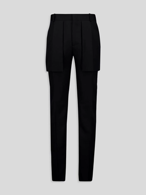 Exposed Pockets Tailored Trousers Suits Mens - men's suits outlet