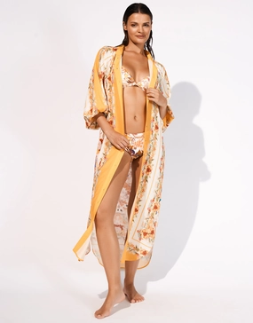 Exuberance Buttoned Maxi Shirt - Solar Swim Womens - bikinis clearance